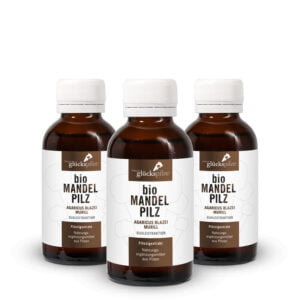Mandelpilz - Agaricus blazei Murril - Tyroler Glückspilze - Biologische Lösung 10 mandelpilz abm agaricus blazei murril bio fluessigextrakt 100ml 00