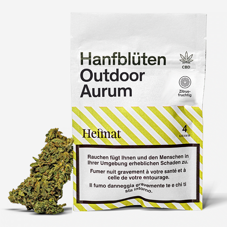 Aurum - Heimat - Outdoor Hanfblüten 2 Aurum - Heimat - Outdoor Hanfblüten – Bild 2